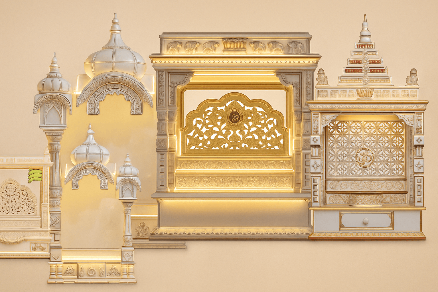 Custom Marble Temples