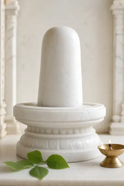 Custom Made Marble Shiva Lingam